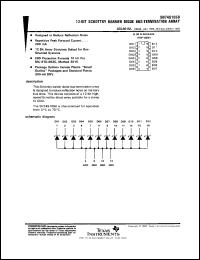 datasheet for SN74S1050N by Texas Instruments