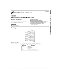 datasheet for 100304MW8 by 