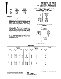 datasheet for JM38510/31101BFA by Texas Instruments