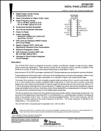 datasheet for CD74ACT297M by Texas Instruments
