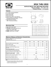 datasheet for SR26 by 