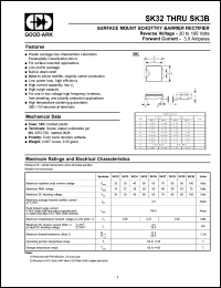 datasheet for SK36 by 