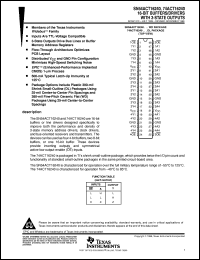 datasheet for 74ACT16240DL by Texas Instruments