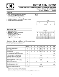 datasheet for HER1G5 by 