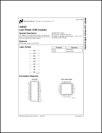 datasheet for 100321FMQB by 