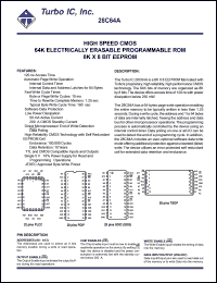 datasheet for 28C64AJM-2 by 