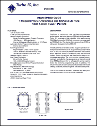 datasheet for 29C010PC-1 by 