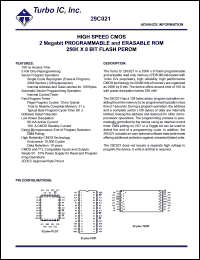 datasheet for 29C021JM-3 by 