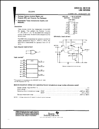 datasheet for SN54128J by Texas Instruments