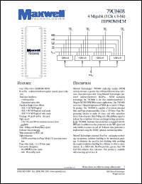 datasheet for 79C0408RT4FH12 by 