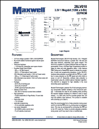 datasheet for 28LV010RT4DS20 by 