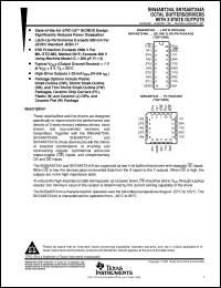 datasheet for 5962-9214701MSA by Texas Instruments