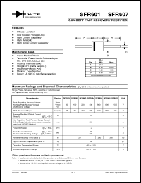 datasheet for SFR606 by 