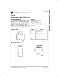 datasheet for 100331MW8 by 