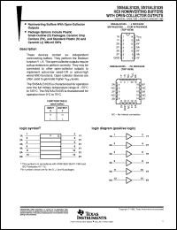 datasheet for SN54ALS1035J by Texas Instruments