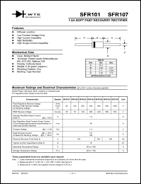 datasheet for SFR101-T3 by 