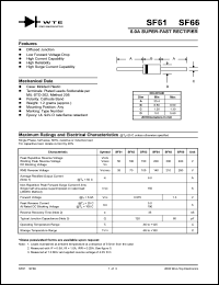 datasheet for SF62-TB by 