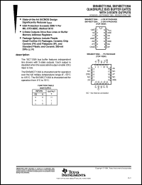 datasheet for SN54BCT126AJ by Texas Instruments