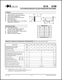 datasheet for S1M-T1 by 