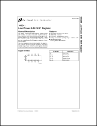 datasheet for 100341MD8 by 