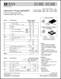 datasheet for IXFK36N60 by 