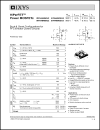 datasheet for IXFN44N50U2 by 