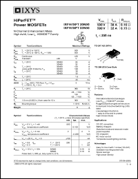 datasheet for IXFH32N50 by 