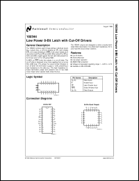 datasheet for 100344FMQB by 