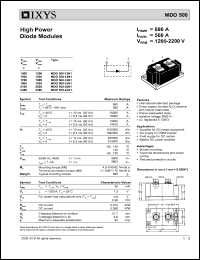 datasheet for MDO500-14N1 by 