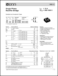 datasheet for VBO13-16AO2 by 