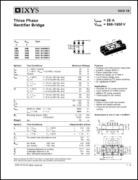 datasheet for VUO16-14NO1 by 