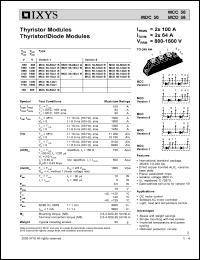 datasheet for MCC56-16IO8 by 