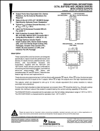 datasheet for SN74ABT2240APWLE by Texas Instruments