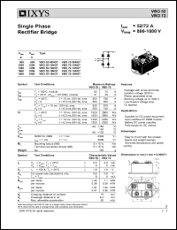 datasheet for VBO52-08NO7 by 