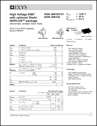 datasheet for IXDR30N120D1 by 