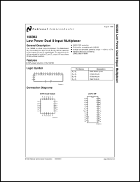 datasheet for 100363DM-MLS by 