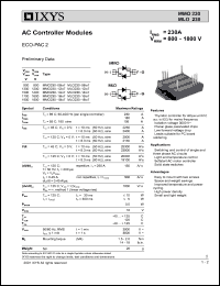 datasheet for MMO230-08IO7 by 