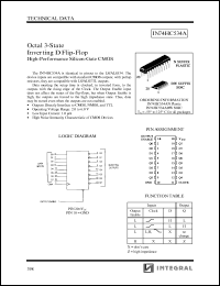 datasheet for IN74HC534AN by 