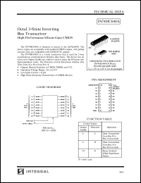 datasheet for IN74HC640ADW by 