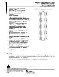 datasheet for SN74ALVTH16244DLR by Texas Instruments