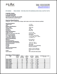 datasheet for P6DU-1212Z by 