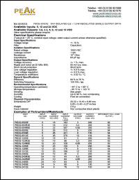 datasheet for P6DG-2412E by 