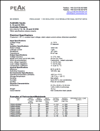 datasheet for P8SG-0505Z by 