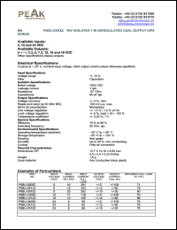 datasheet for P6BU-1205Z by 