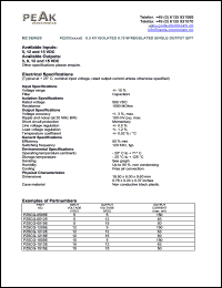 datasheet for PZ5CG-0505E by 