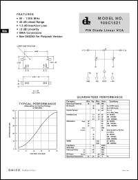 datasheet for 100C1521 by 