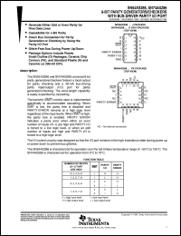 datasheet for 5962-89663012A by Texas Instruments