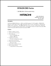 datasheet for HM628128DLTS-7SL by 