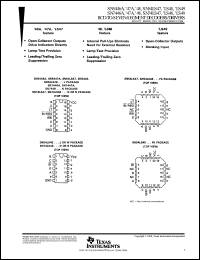 datasheet for sn5446a by Texas Instruments