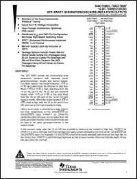 datasheet for 74ACT16657DL by Texas Instruments